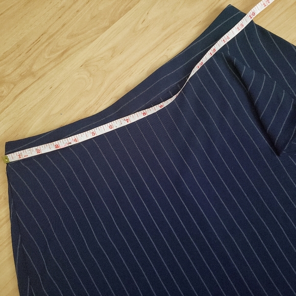 Banana Republic Skirt A Line Pin Stripe Size 6P - Picture 5 of 8